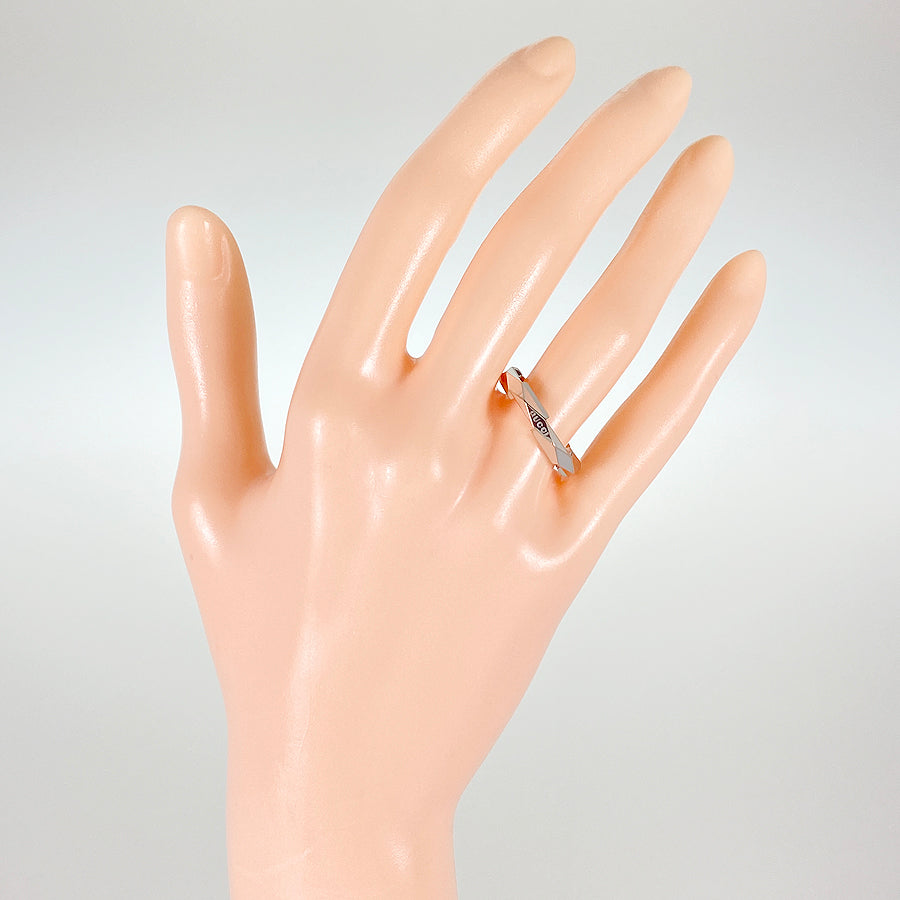 GUCCI Link to Love Studs 662177 J8502 9000 Ring