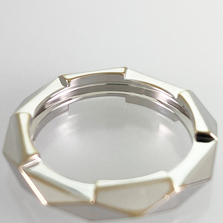 GUCCI Link to Love Studs 662177 J8502 9000 Ring