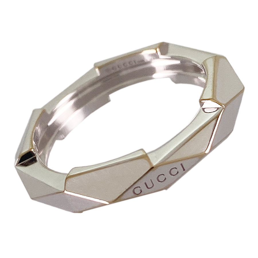 GUCCI Link to Love Studs 662177 J8502 9000 Ring