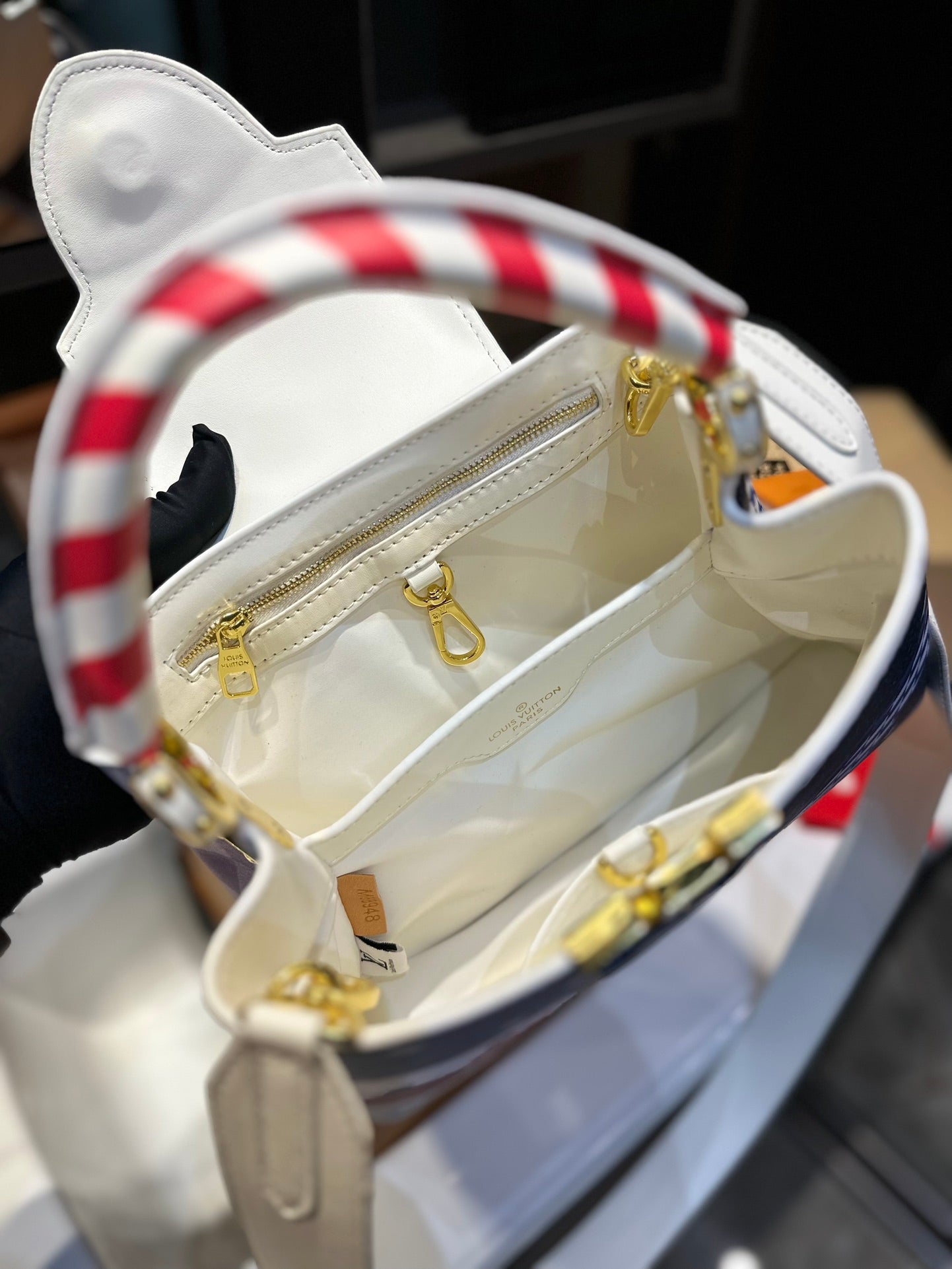 Louis Vuitton Capucines Handbag( 27cm snd 20cm)