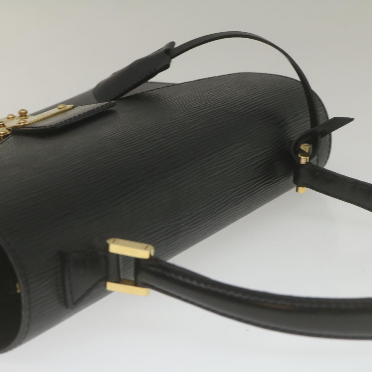 LOUIS VUITTON Epi Concorde Hand Bag Black M52132 LV Auth 35155