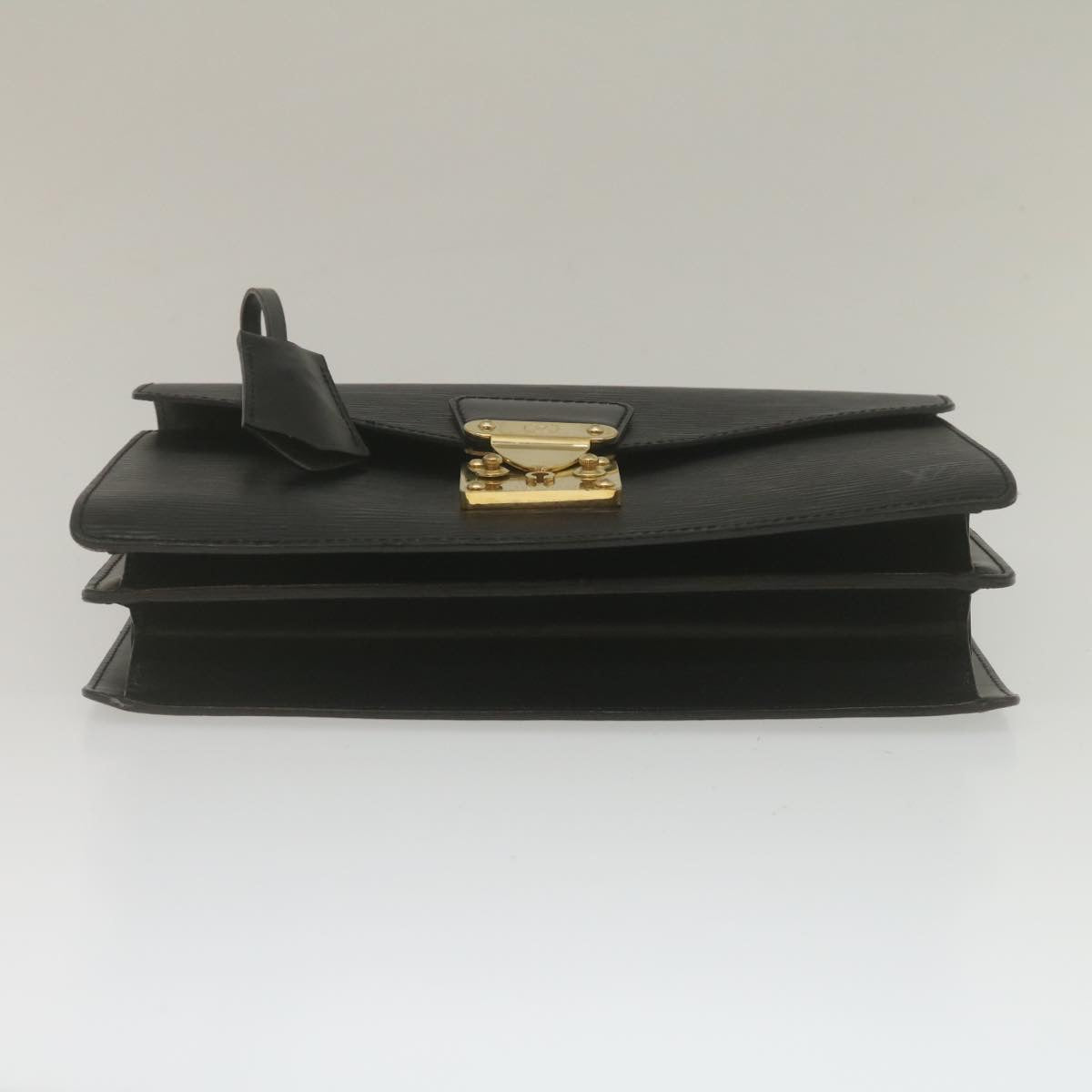 LOUIS VUITTON Epi Concorde Hand Bag Black M52132 LV Auth 35155