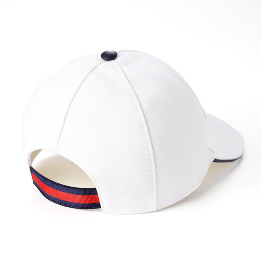 Gucci GG Baseball Hat in White