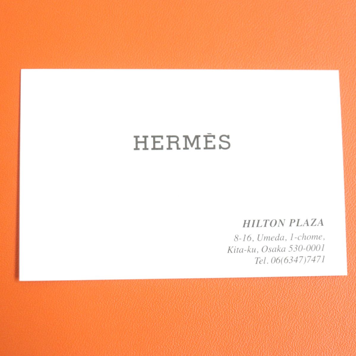 HERMES Long Wallet Purse Main�FEpsom blue mens Used