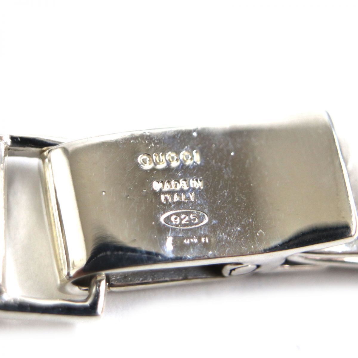 GUCCI bracelet Main�FSV925 Silver mens Used