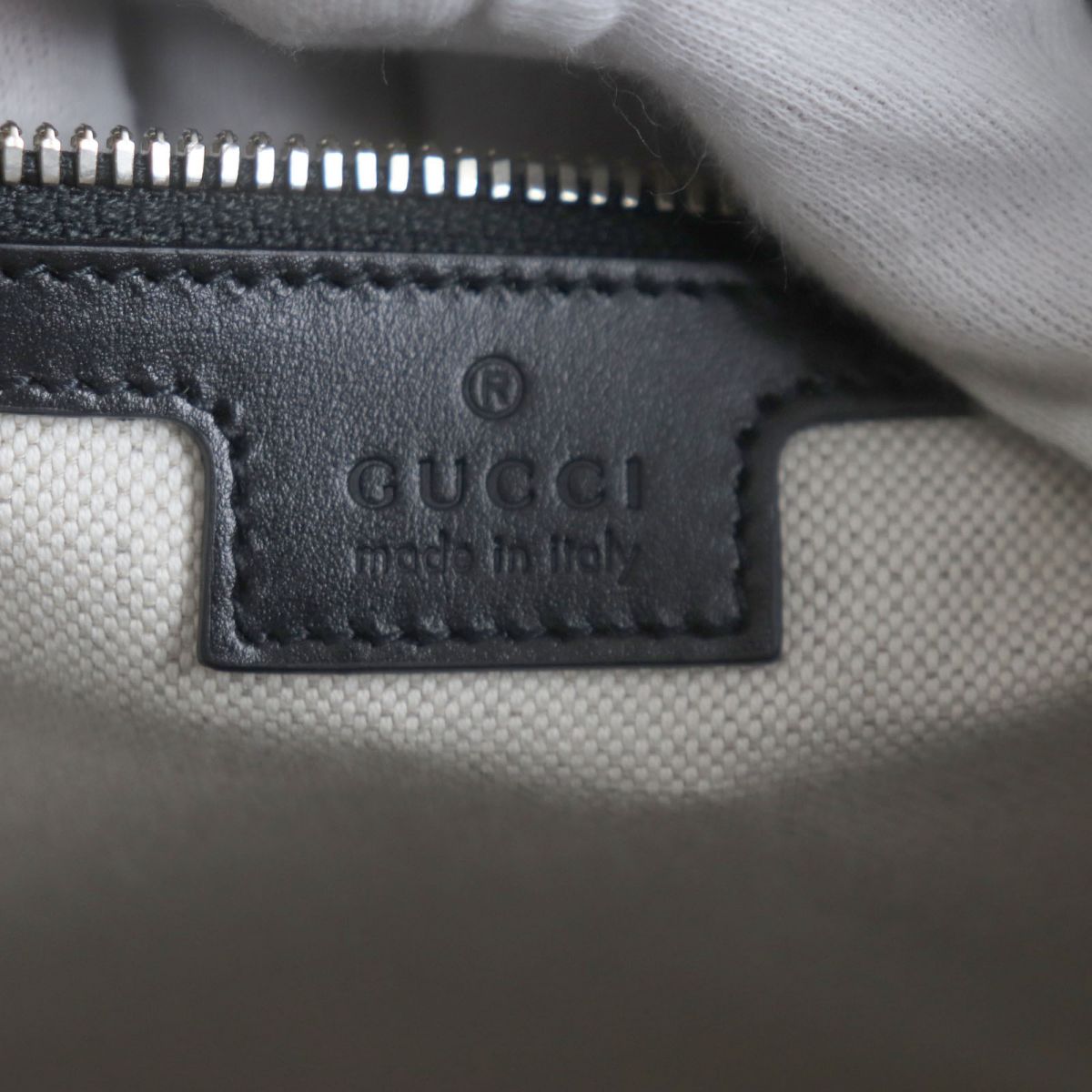 GUCCI Tote Bag Main: Shima leather black mens Used