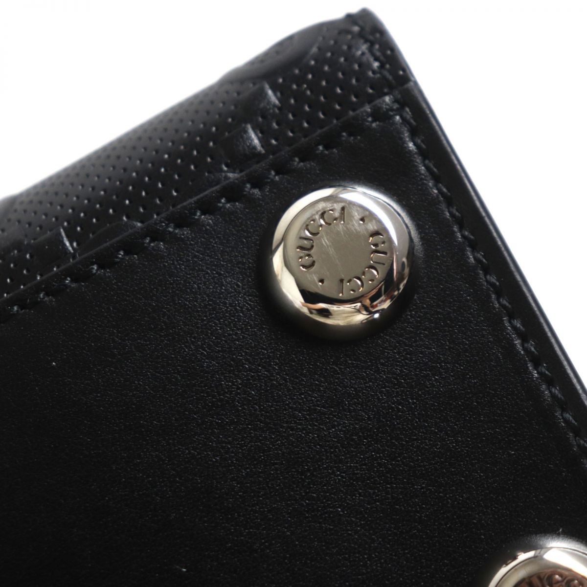 GUCCI Tote Bag Main: Shima leather black mens Used