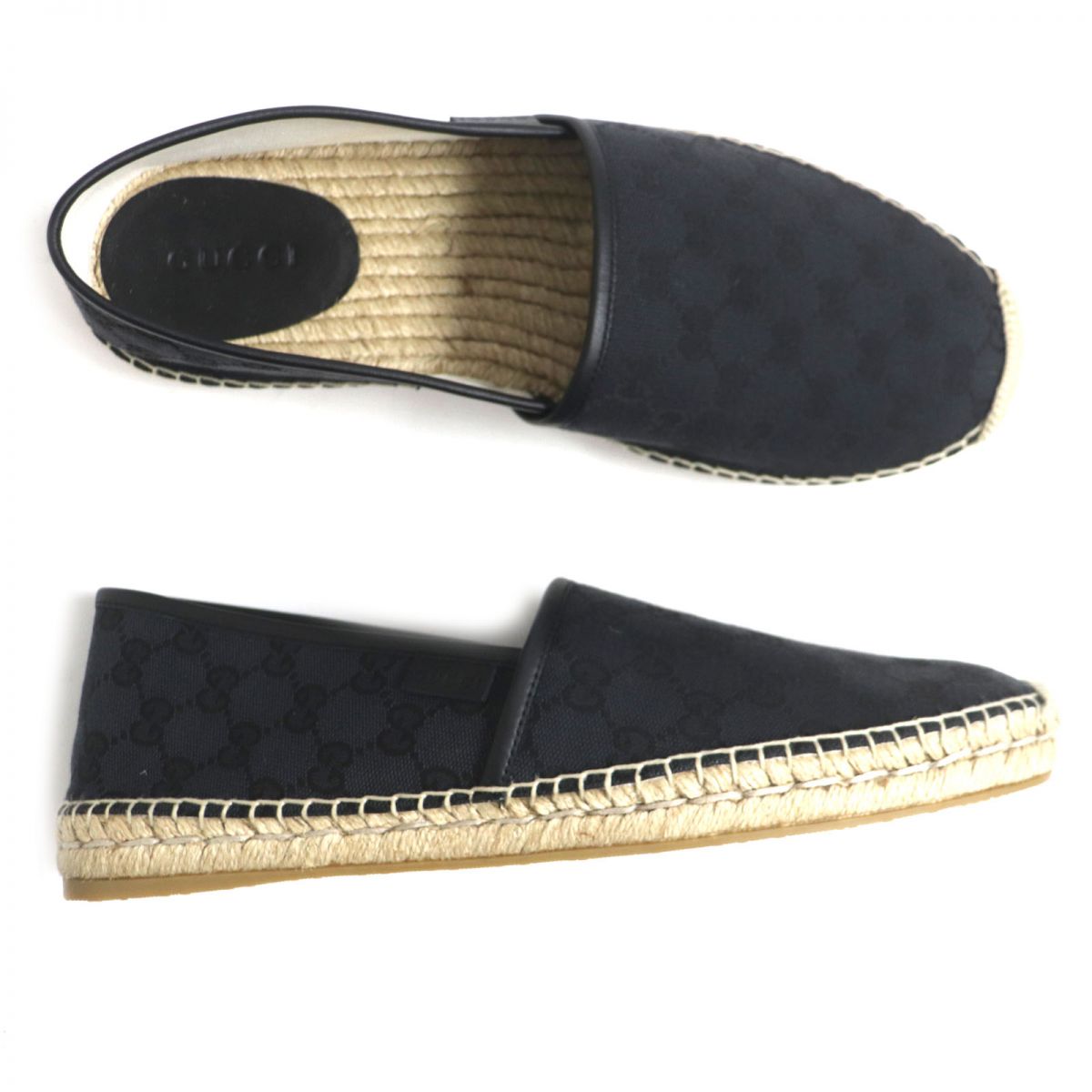 GUCCI Slip-on canvas black 11