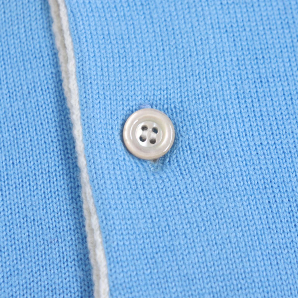 GUCCI knit Outer: 100% wool, part: 50% rayon, part: 50% acrylic Red x Light Blue x White mens XS Used