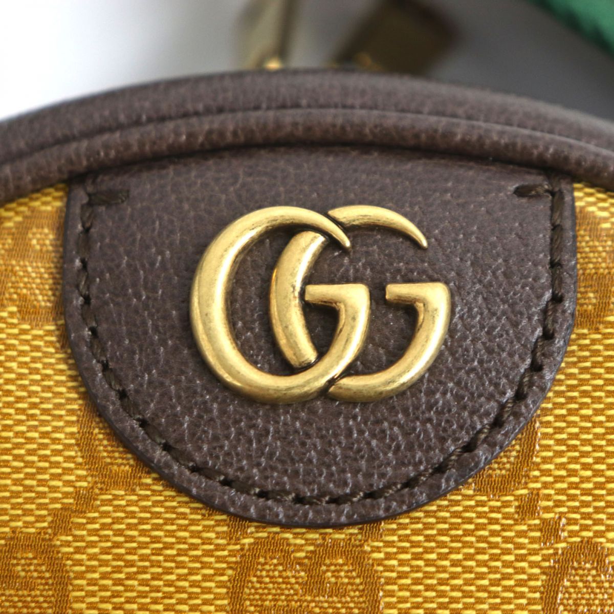 GUCCI Shoulder Bag GG crystal canvas multicolor Adidas x Gucci collaboration Ofidia