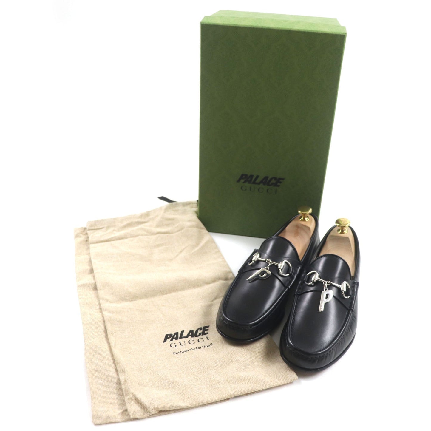 GUCCI loafers Main: Leather, Part: SV925 black mens 7 Used