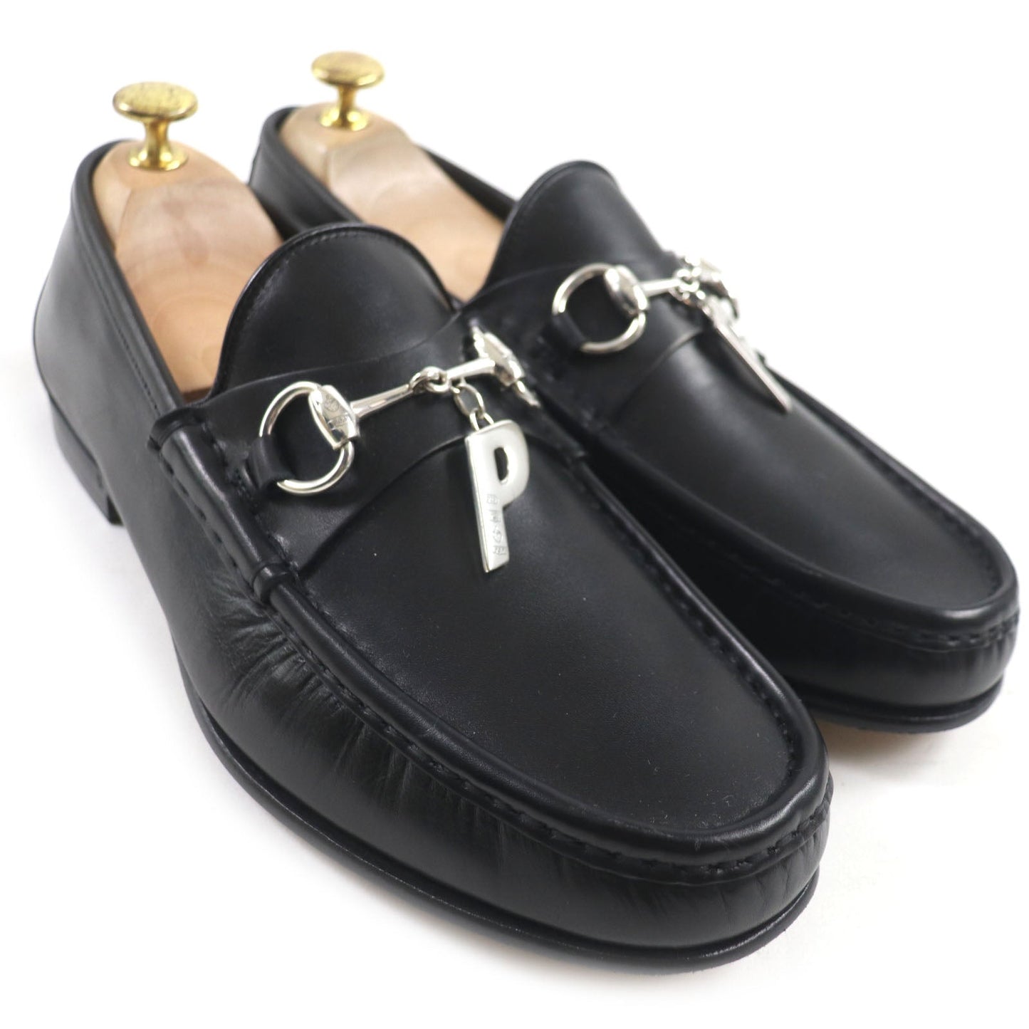 GUCCI loafers Main: Leather, Part: SV925 black mens 7 Used