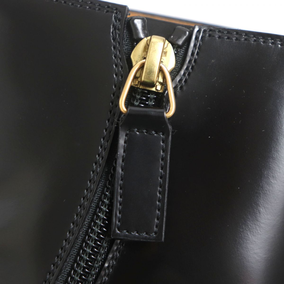GUCCI boots Patent leather black 9 1/2