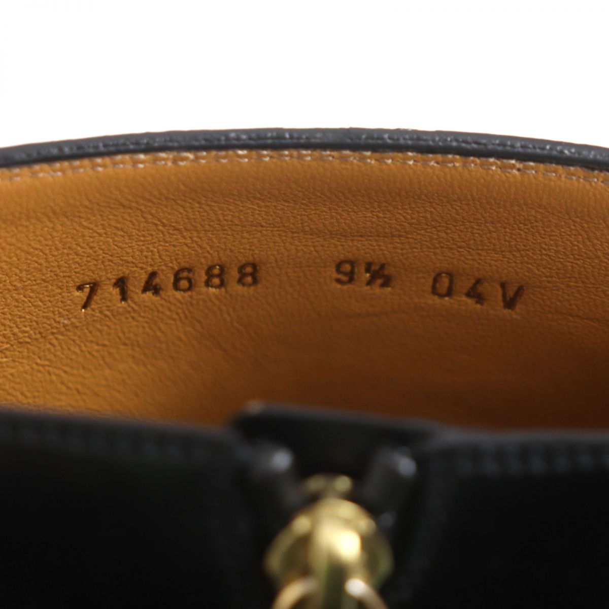 GUCCI boots Patent leather black 9 1/2