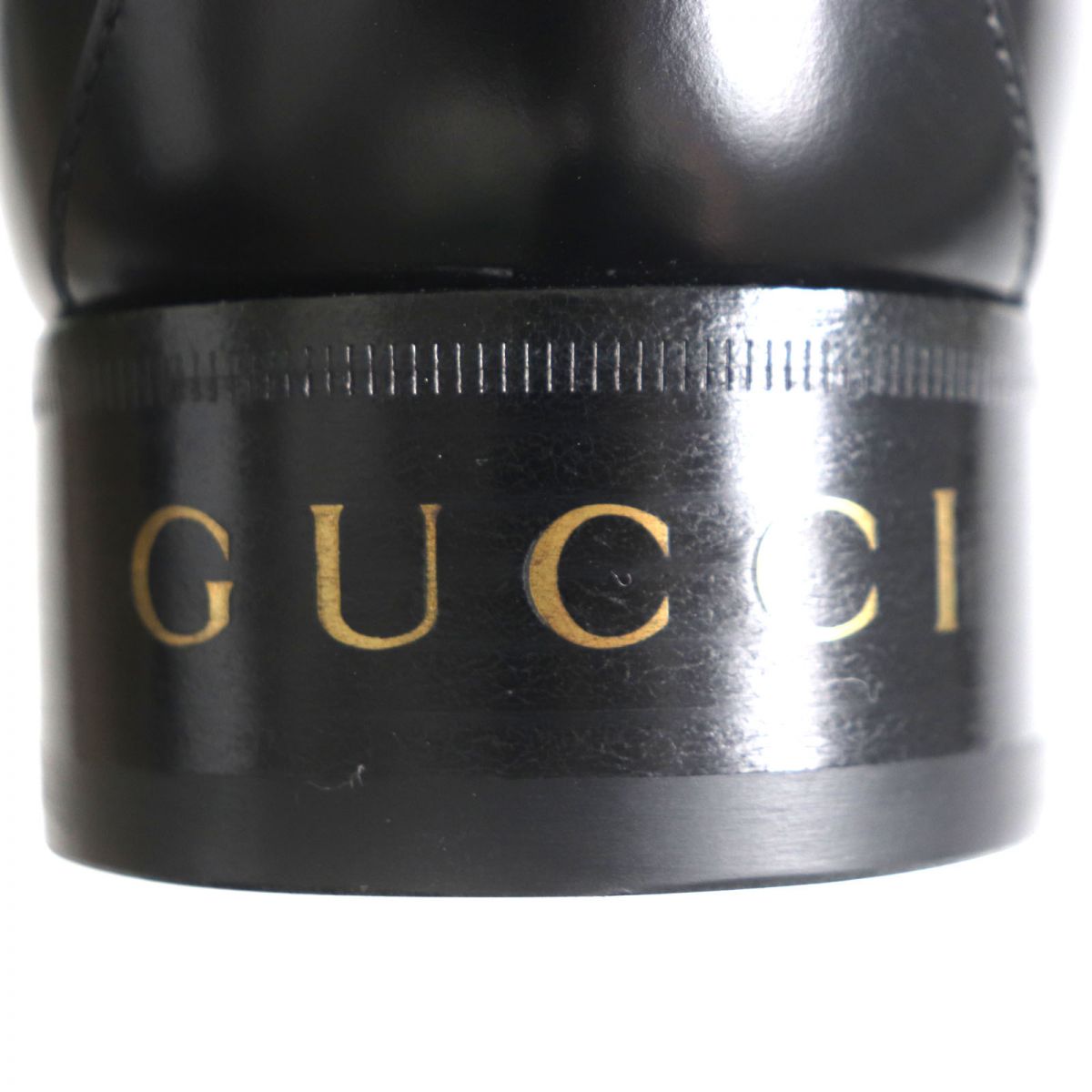 GUCCI boots Patent leather black 9 1/2