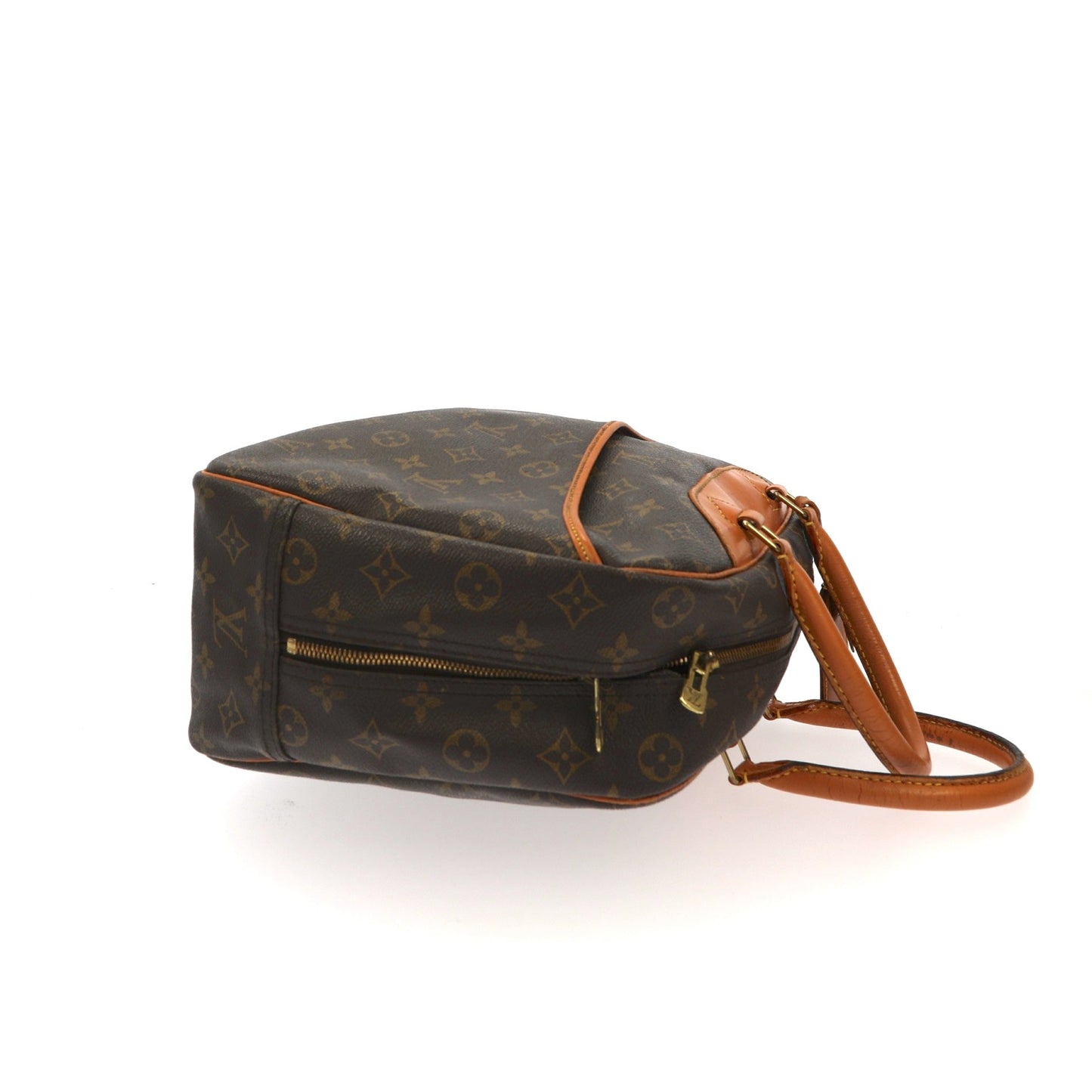 LOUIS VUITTON Deauville Handbag in Brown Canvas