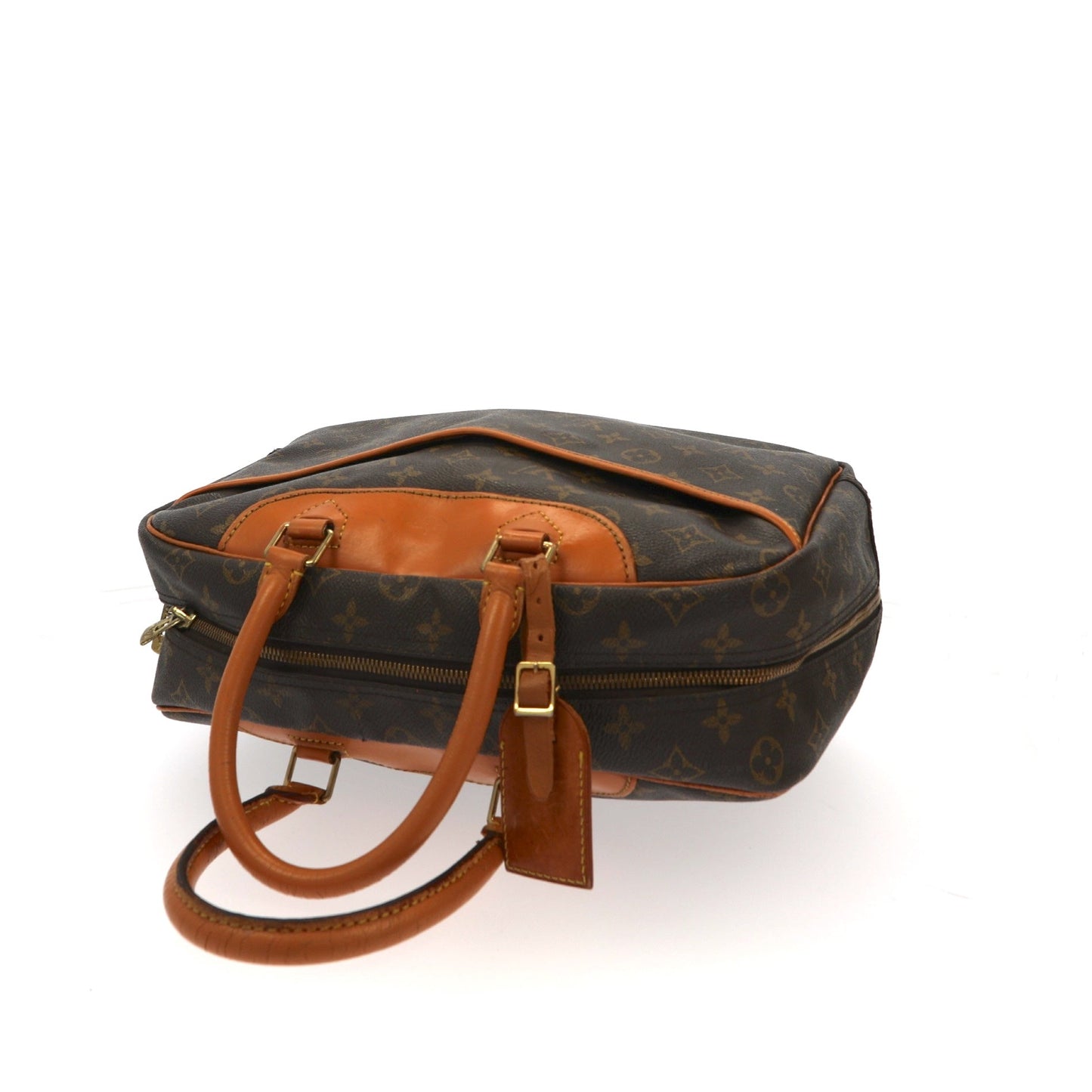 LOUIS VUITTON Deauville Handbag in Brown Canvas