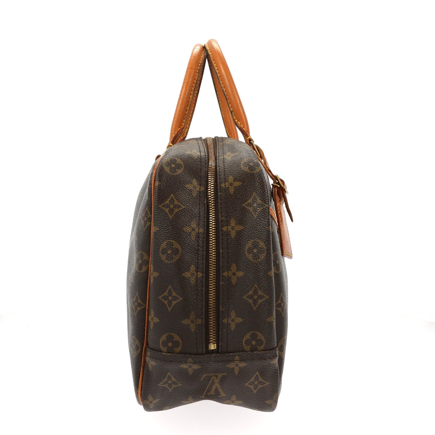 LOUIS VUITTON Deauville Handbag in Brown Canvas