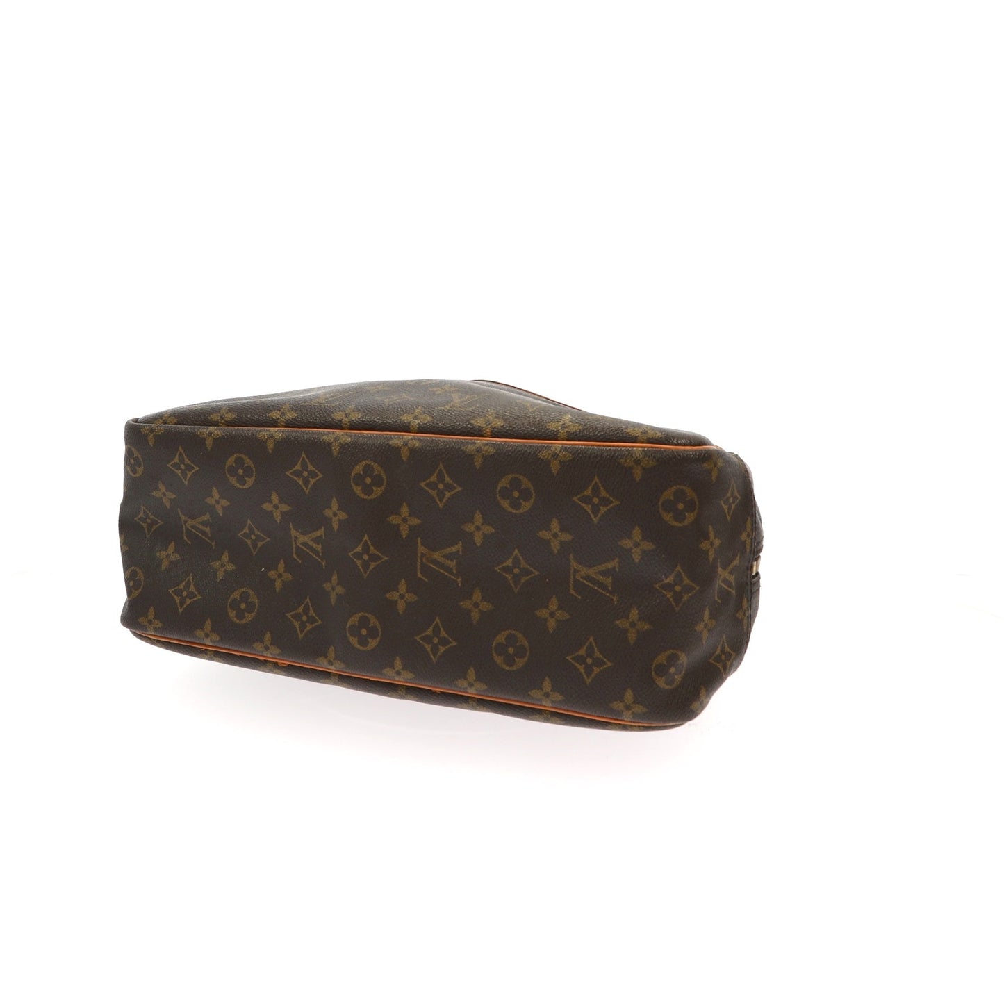 LOUIS VUITTON Deauville Handbag in Brown Canvas