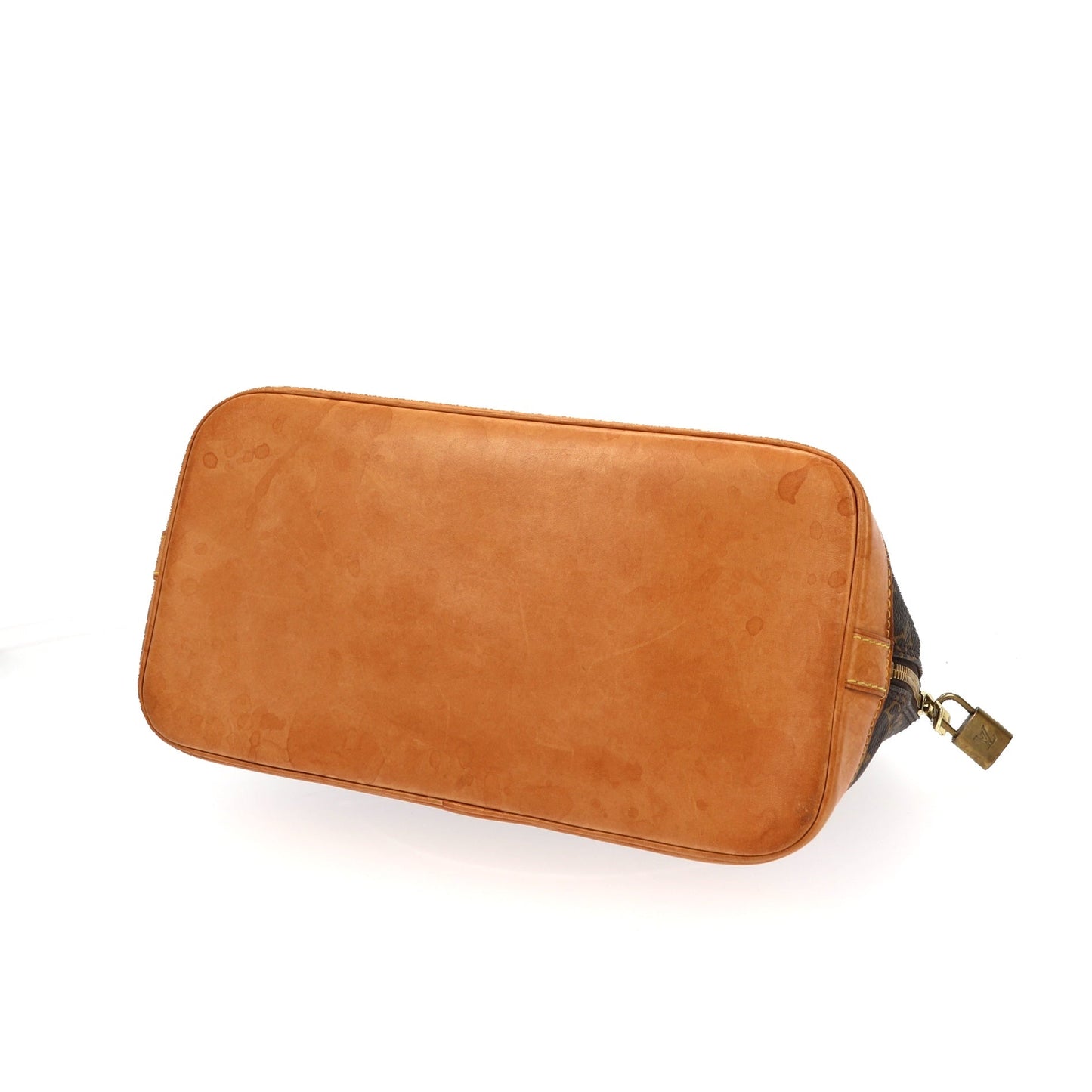 LOUIS VUITTON Alma Handbag in Brown Canvas