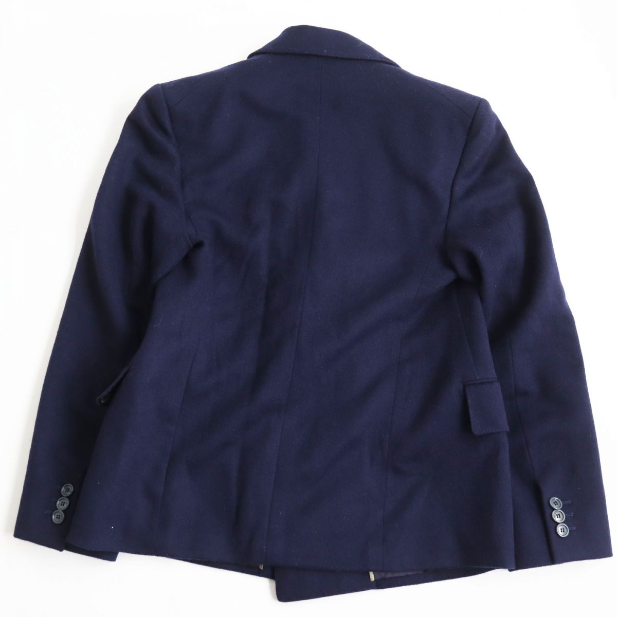 GUCCI tailored jacket Outer: 100% wool, Lining: 100% rayon, Sleeve lining: 100% cupra Navy mens 44 Used