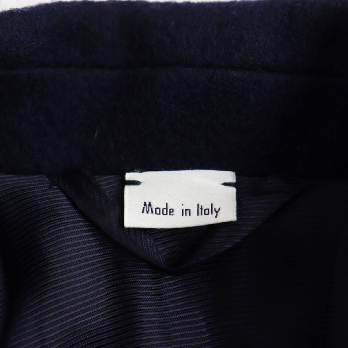 GUCCI tailored jacket Outer: 100% wool, Lining: 100% rayon, Sleeve lining: 100% cupra Navy mens 44 Used