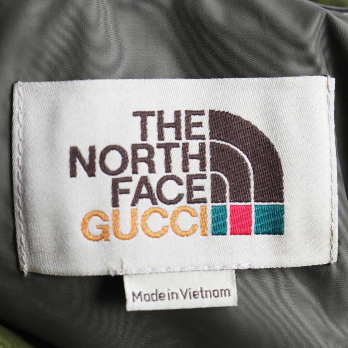 GUCCI Blouson Outer: 100% nylon, Part: Polyurethane, Lining: 100% nylon khaki mens S Used