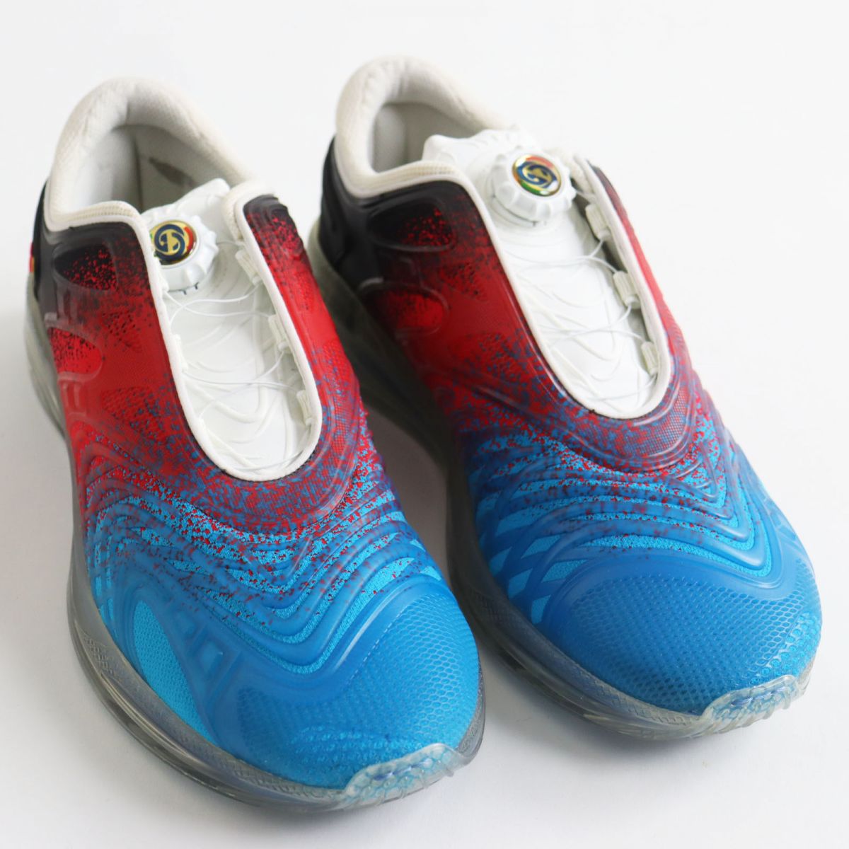 GUCCI sneakers Blurred multicolor mens 9.5 Used