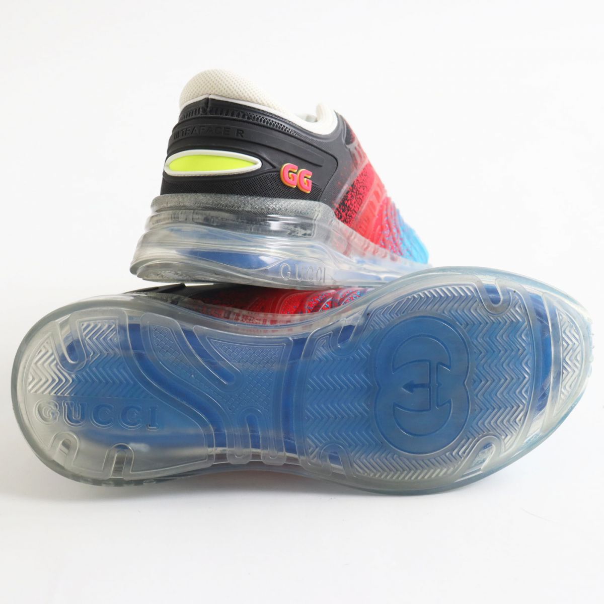 GUCCI sneakers Blurred multicolor mens 9.5 Used