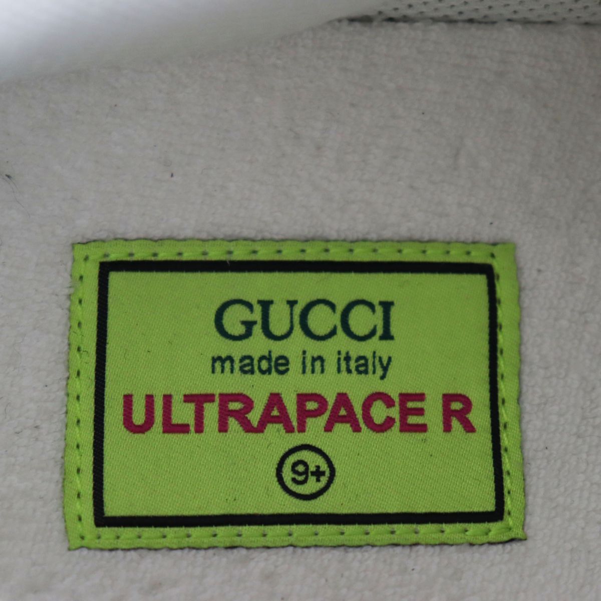 GUCCI sneakers Blurred multicolor mens 9.5 Used