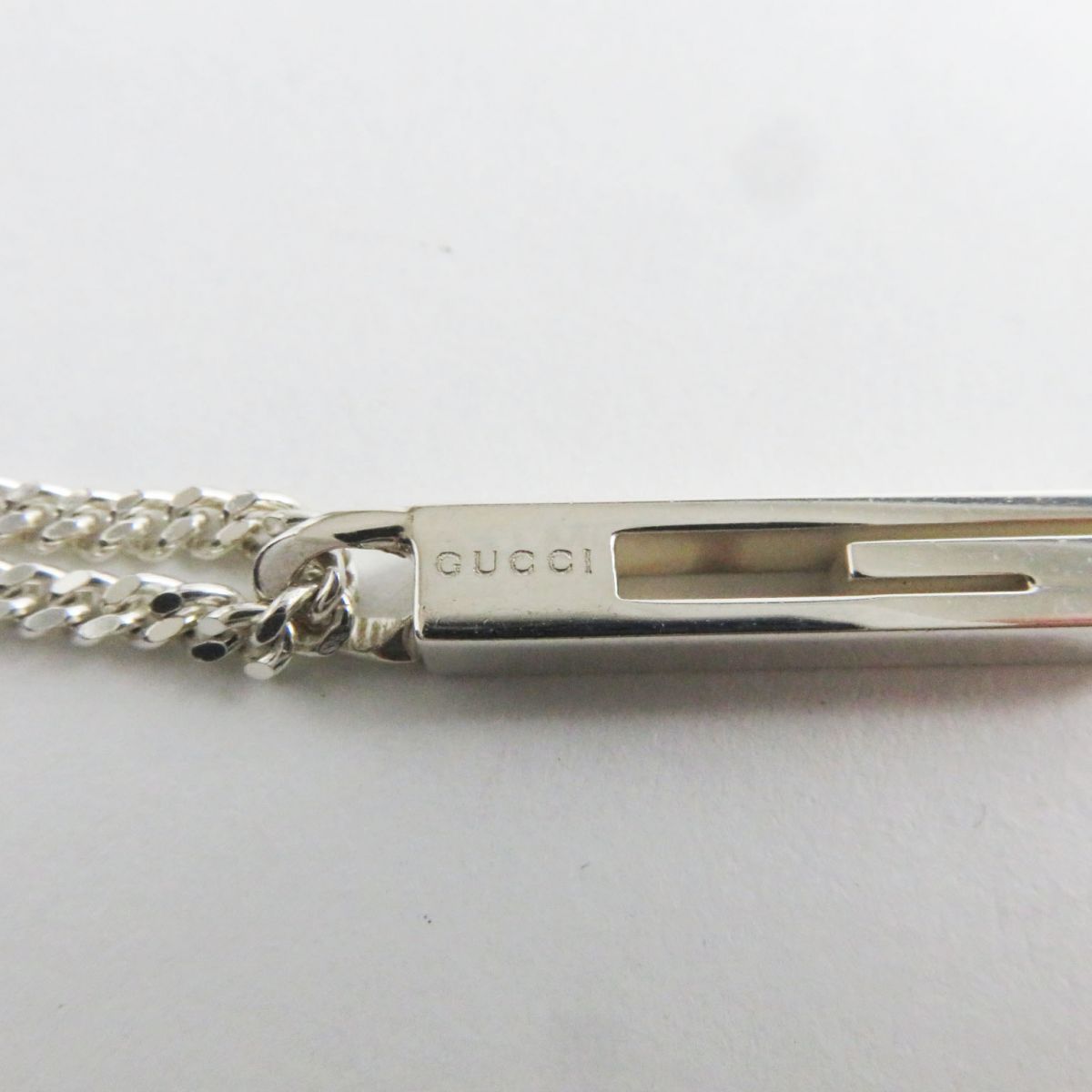 GUCCI Necklace AG925 Silver mens Used