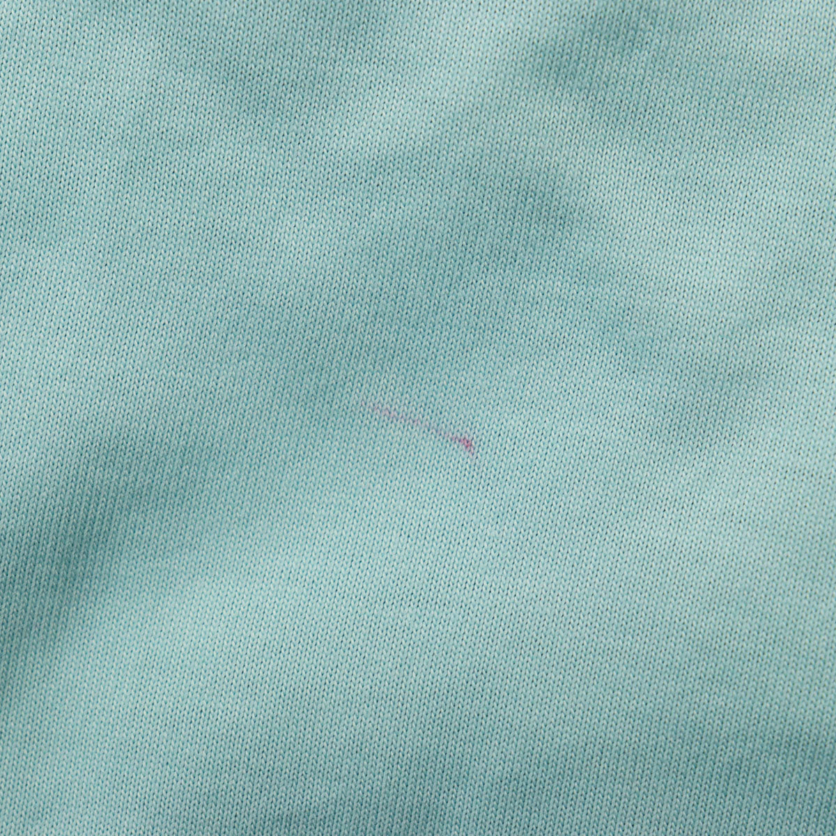 HERMES Cut Main: 100% cotton Lagon mens L Used