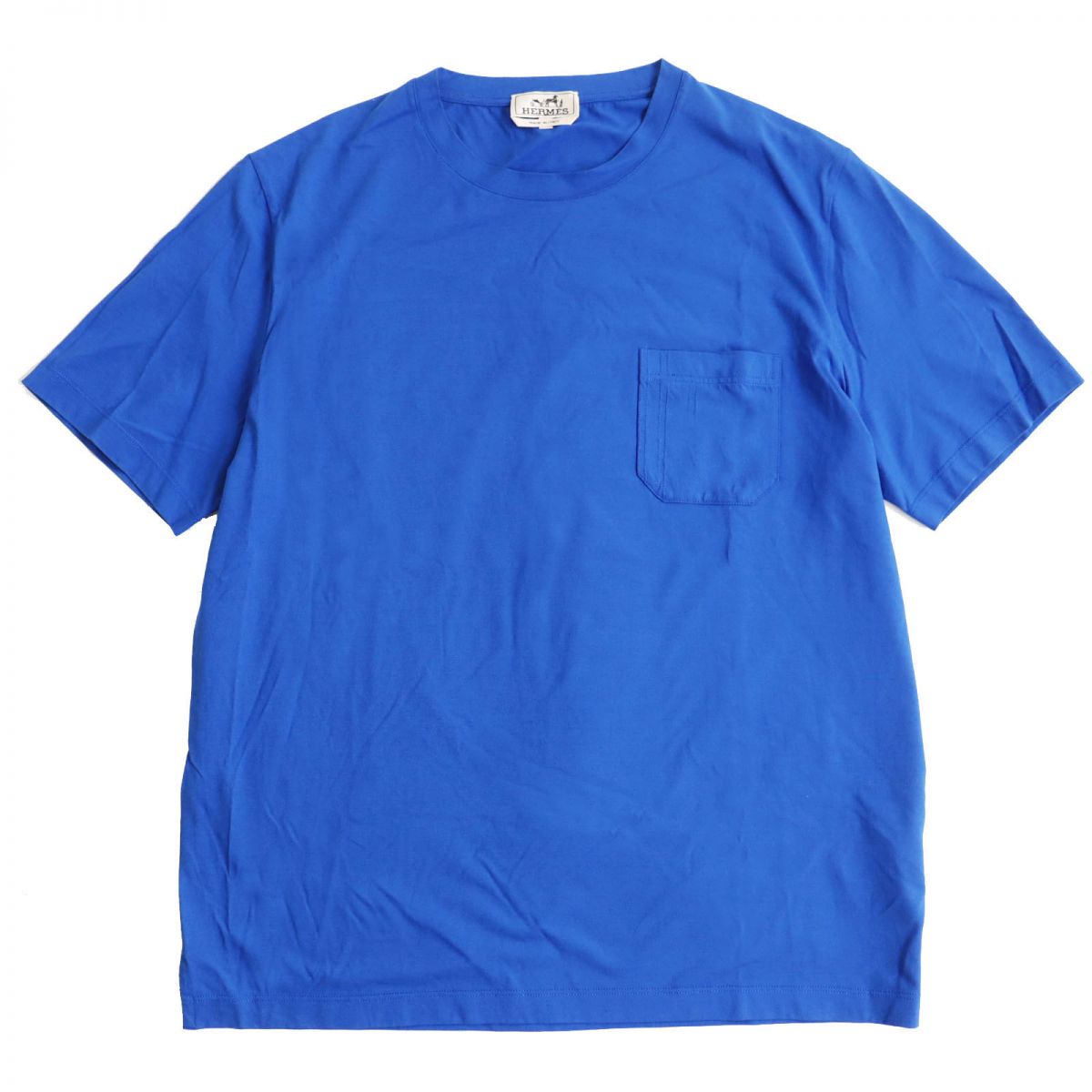 HERMES Cut cotton blue XL