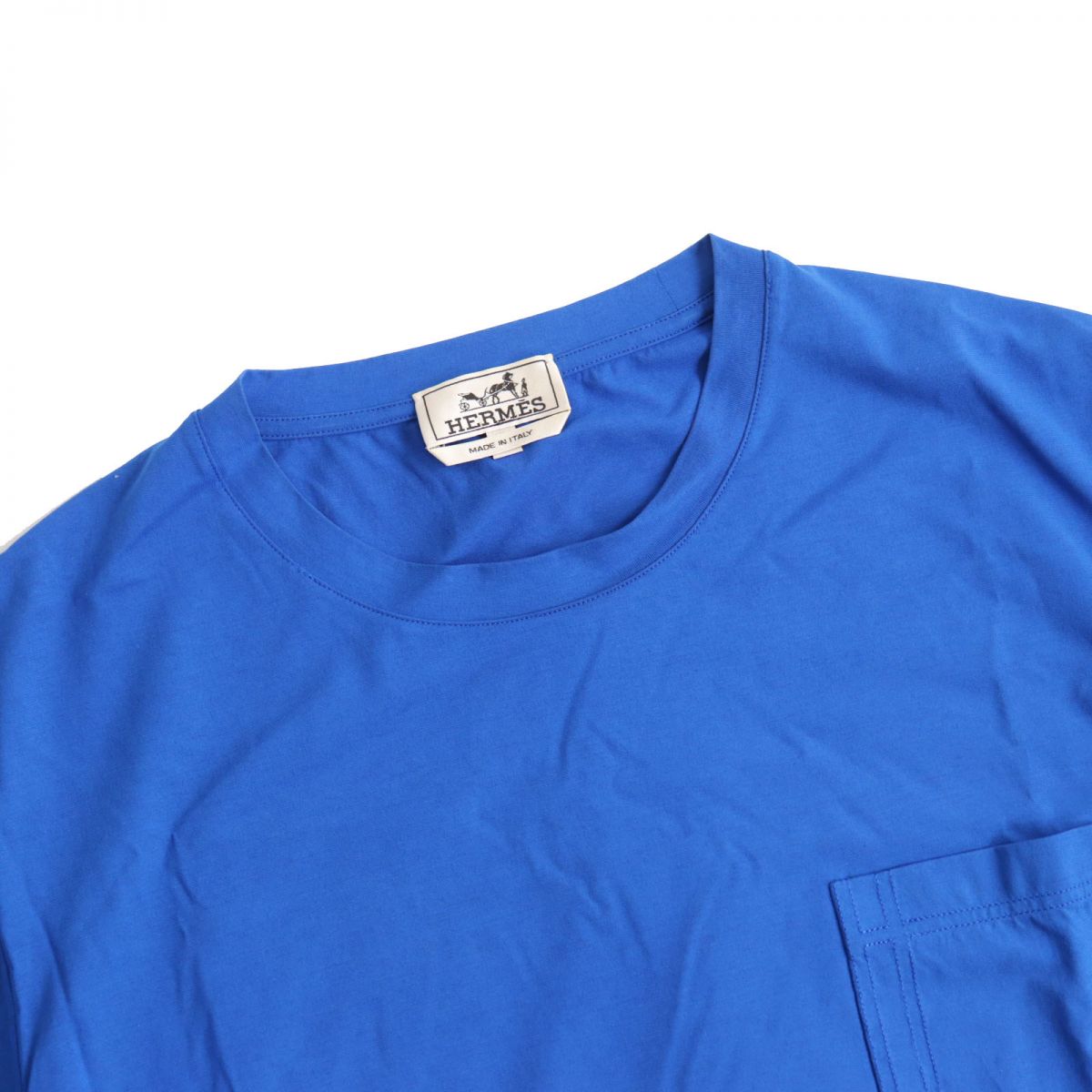 HERMES Cut cotton blue XL