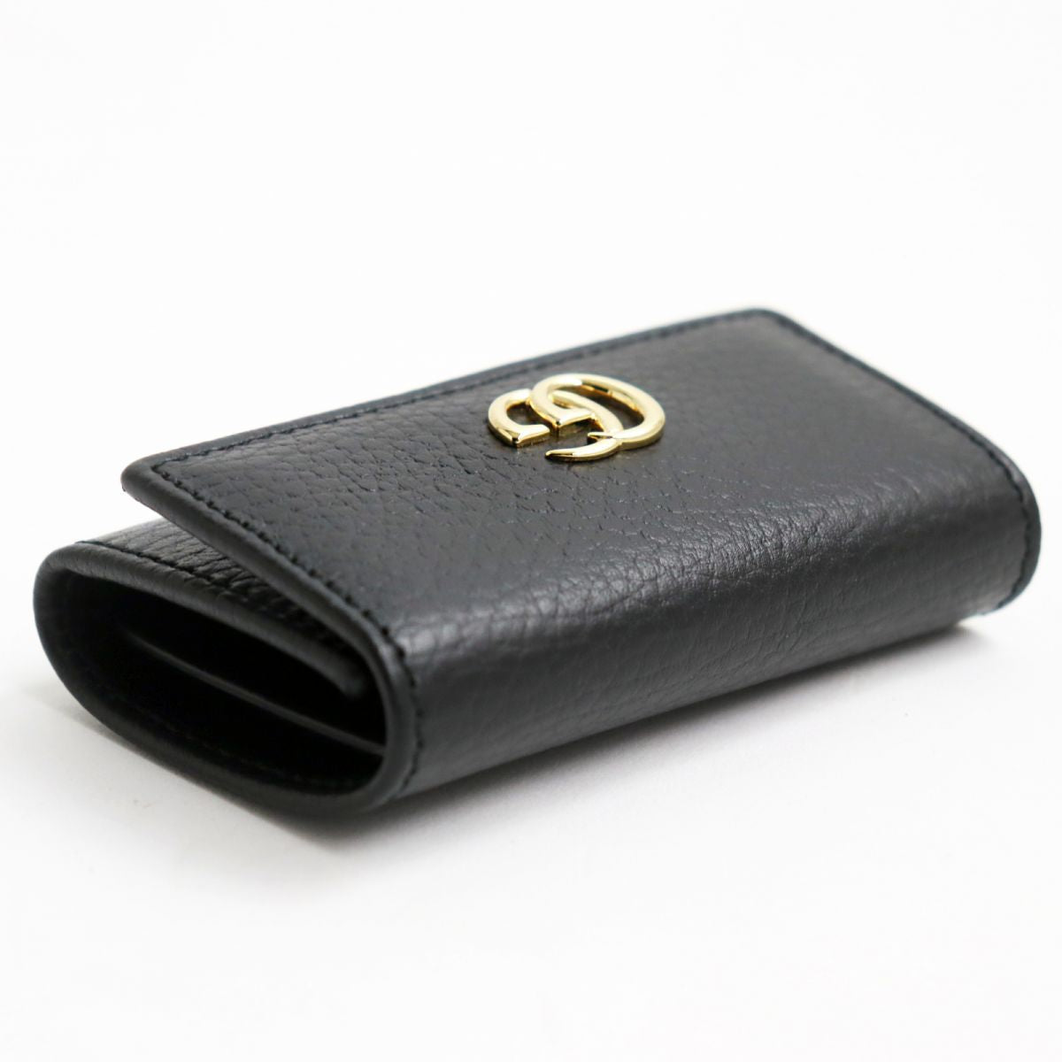 GUCCI Key case Key holder  Main: Leather black mens Used