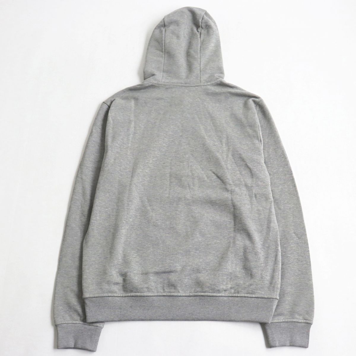 HERMES Hoodie Main: 100% cotton, Leather part: sheepskin, Part: 90% cotton, Part: 10% polyurethane, Part: 100% cotton Gray type mens M Used