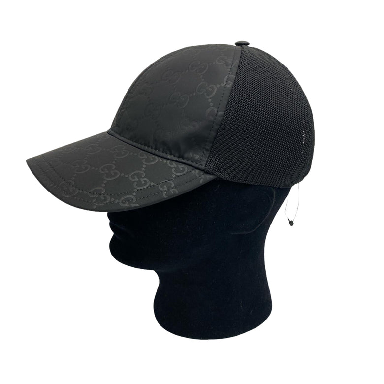 Gucci GG Monogram Baseball Cap Black S