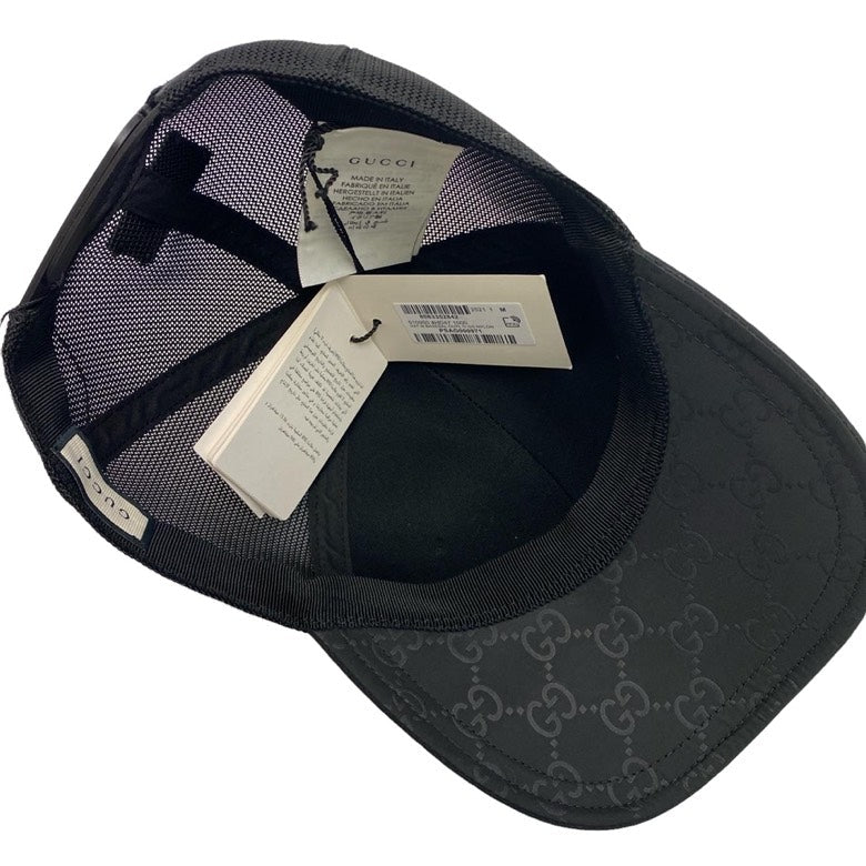 Gucci GG Monogram Baseball Cap Black S