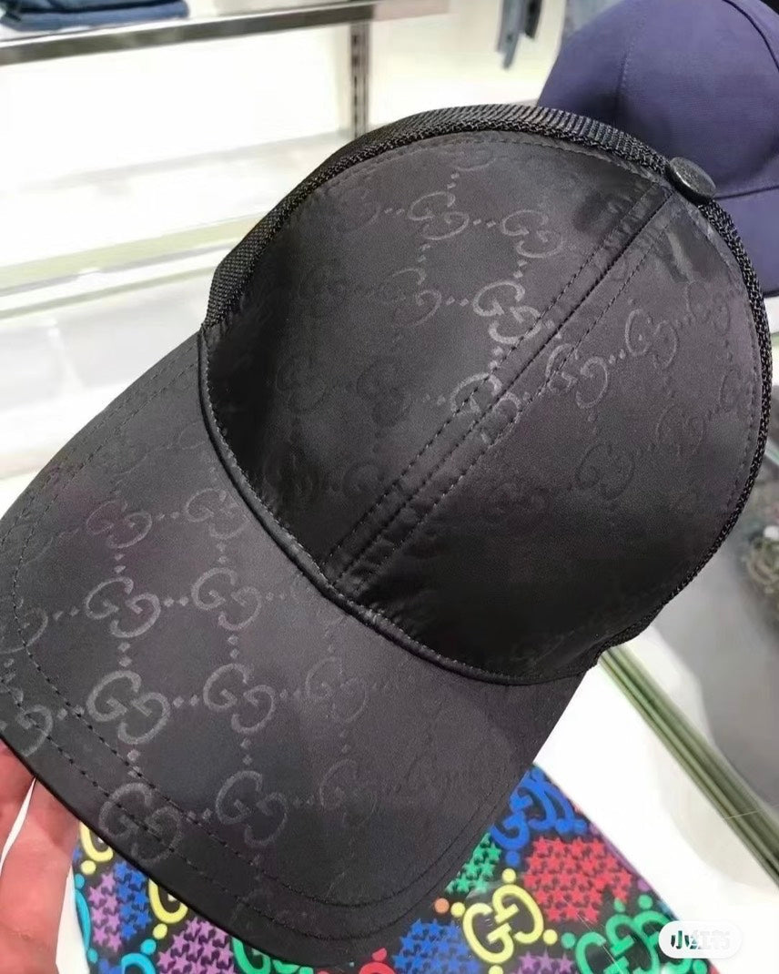 Gucci GG Monogram Baseball Cap Black S