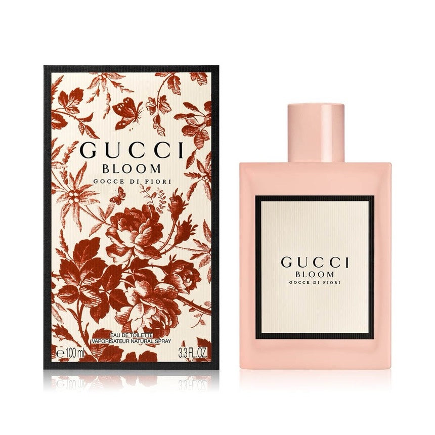 Gucci Bloom Eau De Parfum Spray 3.3 Oz 100 ml Red White Box