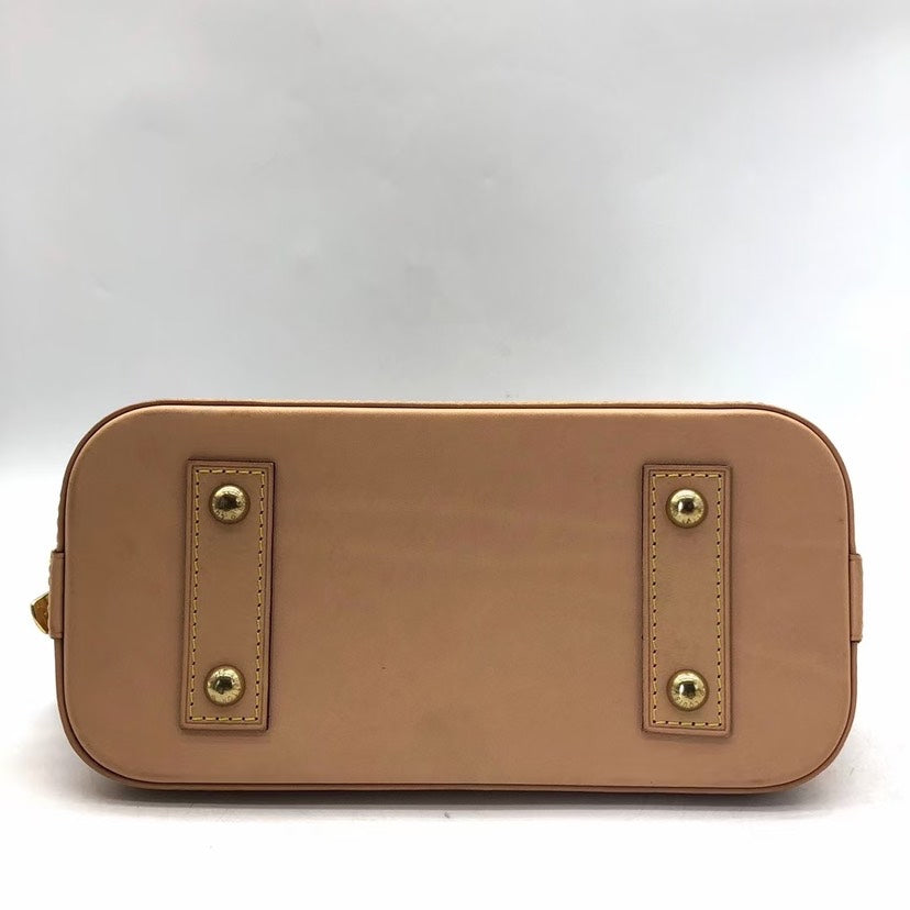 Louis Vuitton Alma Brown Monogram Canvas Handbag Medium
