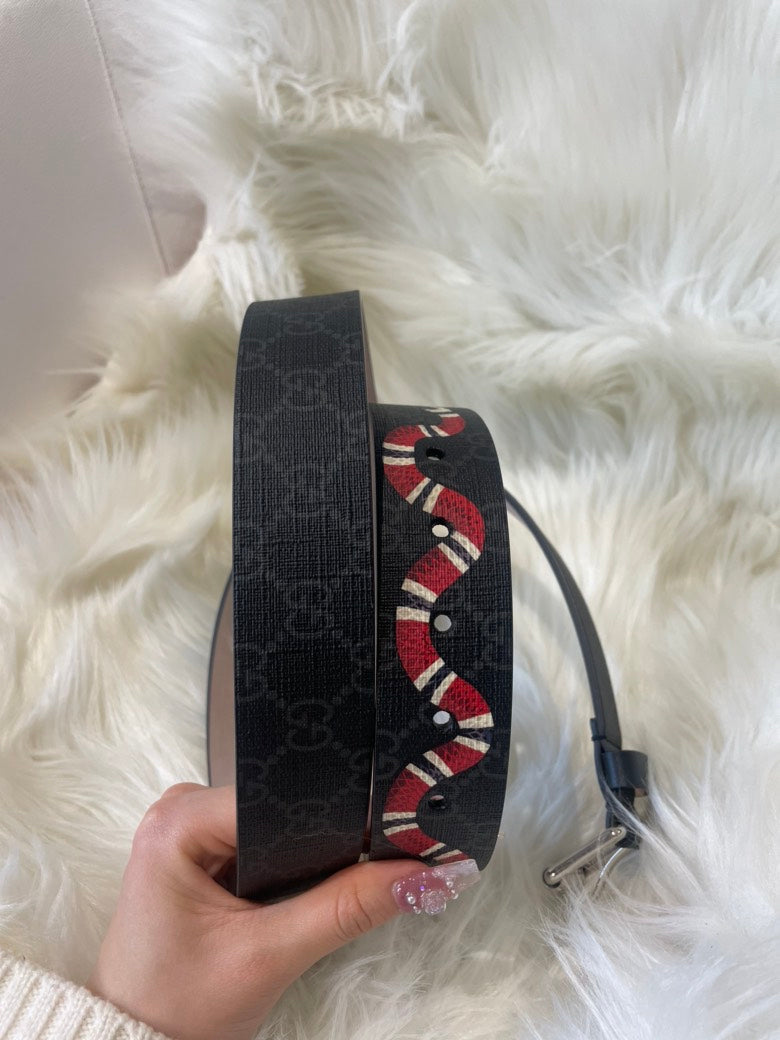 Gucci GG Kingsnake Black Belt