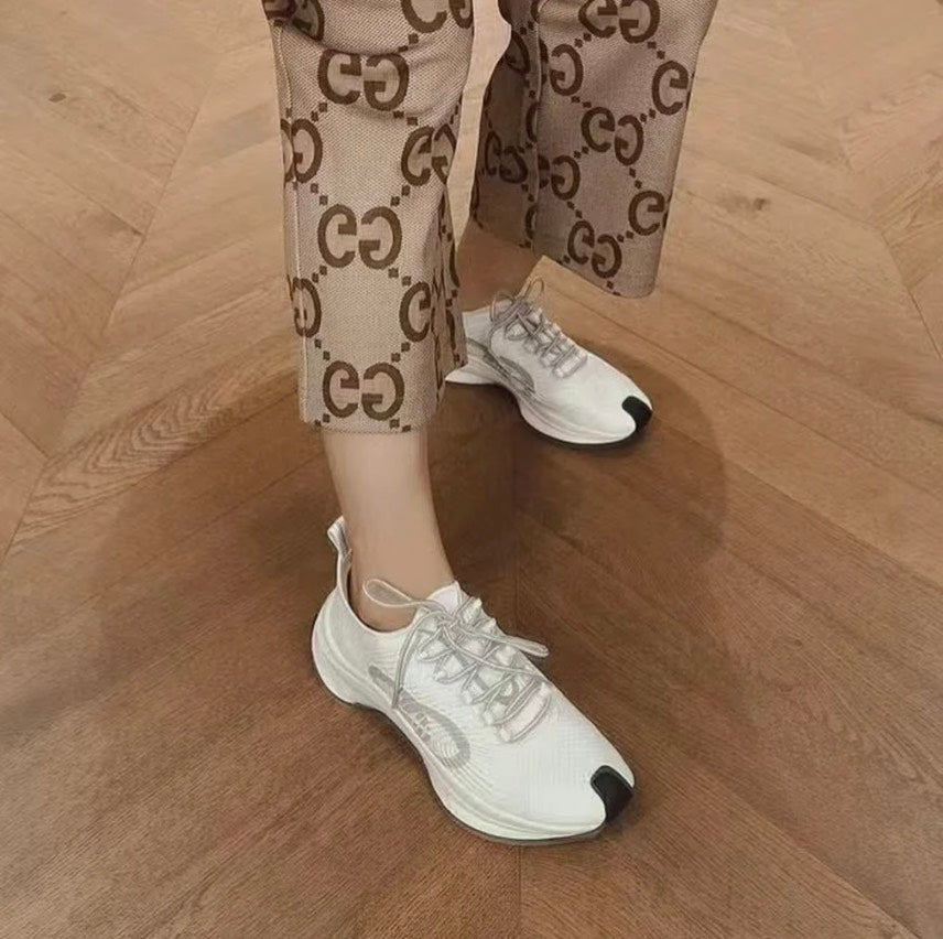 Gucci Men's Run Sneakers White Sneakers