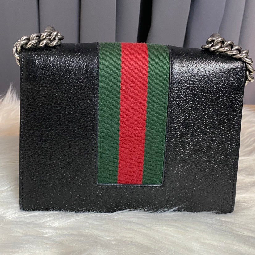 Gucci Dionysus Black Shoulder Bag - Pre-loved Gucci Bag