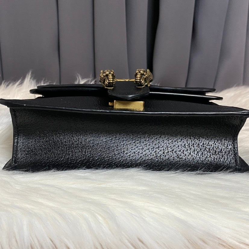Gucci Dionysus Black Shoulder Bag - Pre-loved Gucci Bag