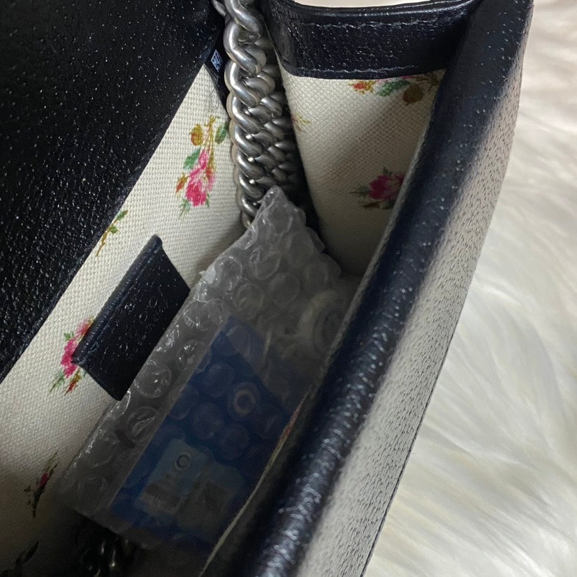 Gucci Dionysus Black Shoulder Bag - Pre-loved Gucci Bag