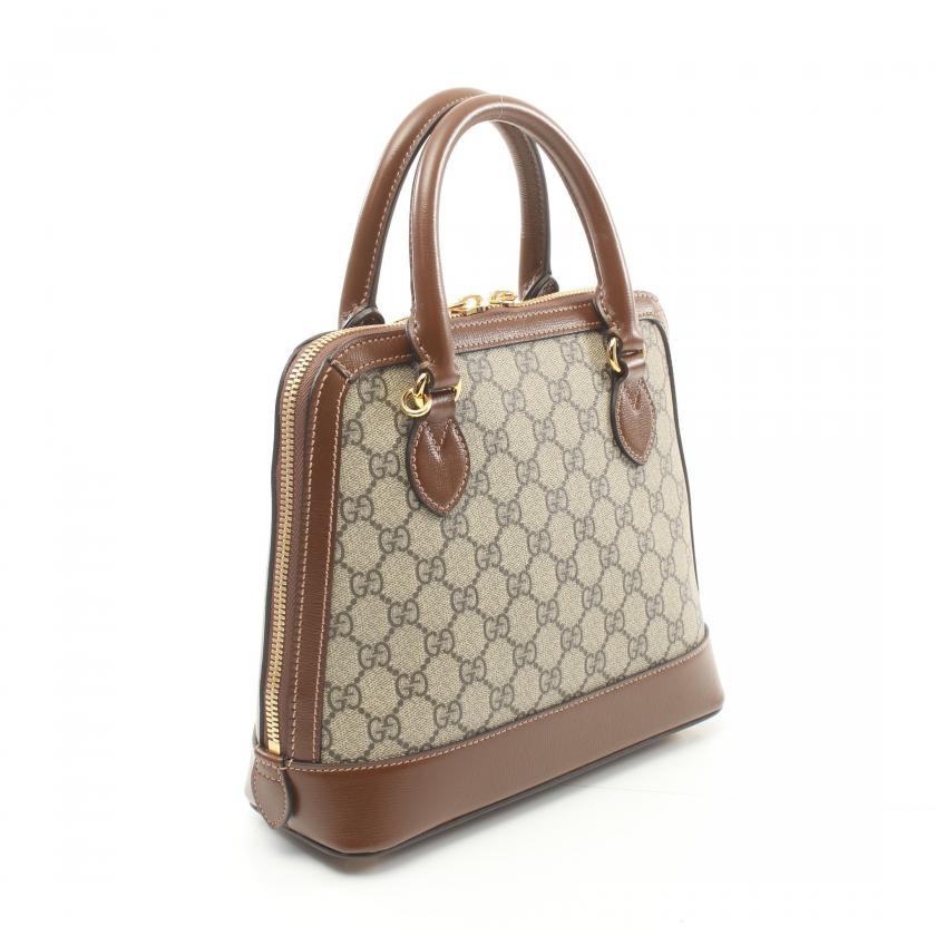 Gucci Horsebit 1955 Small Top Handle Bag GG Supreme Handbag 881535
