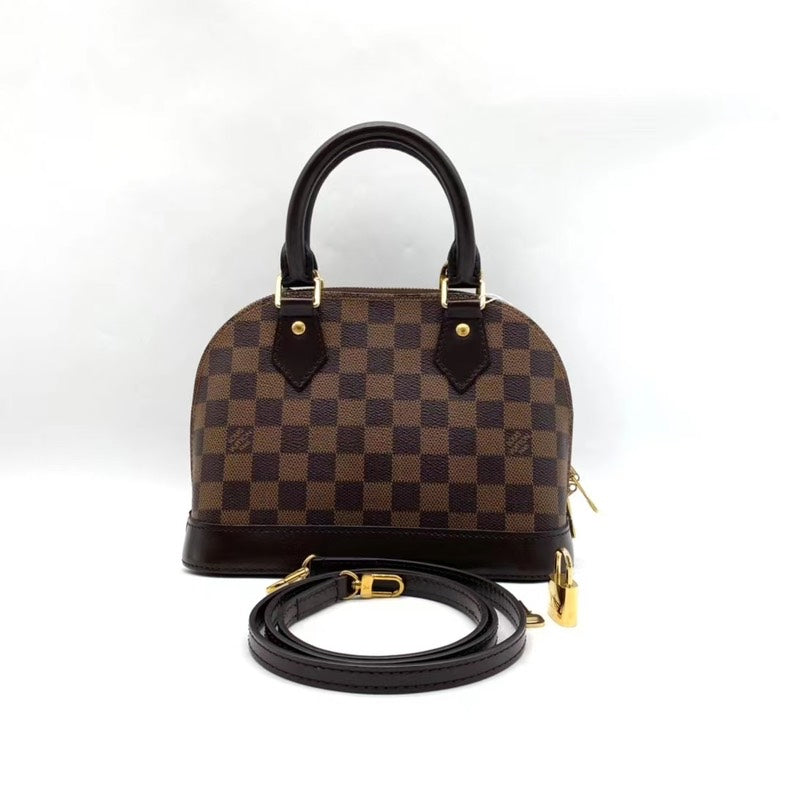 Louis Vuitton Alma BB Brown Damier Ebene Canvas HandBag Small