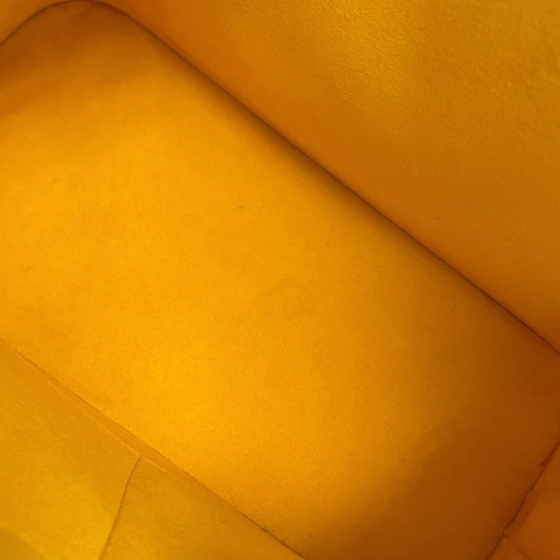 Louis Vuitton Epi Leather Alma Bag Yellow Medium