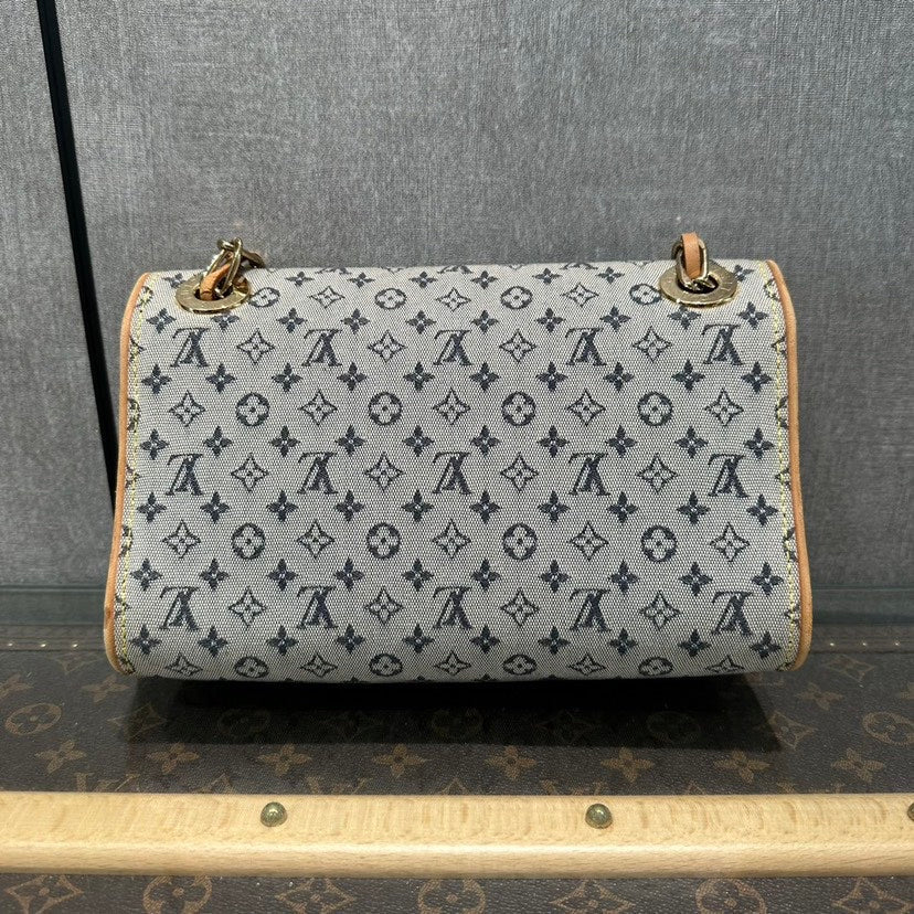 Louis Vuitton Denim Monogram Blue Crossbody Bag 23x17x6cm